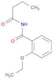 Benzamide, 2-ethoxy-N-(1-oxobutyl)-