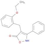 5(2H)-Isoxazolone, 4-[(2-ethoxyphenyl)methyl]-3-phenyl-