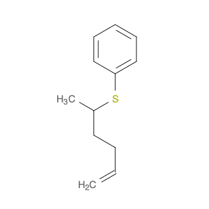 Benzene, [(1-methyl-4-pentenyl)thio]-