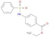 benzoic acid, 4-[(phenylsulfonyl)amino]-, ethyl ester