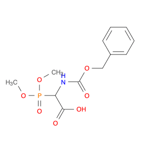 Acetic acid, (dimethoxyphosphinyl)[[(phenylmethoxy)carbonyl]amino]-