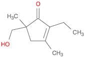 2-Cyclopenten-1-one, 2-ethyl-5-(hydroxymethyl)-3,5-dimethyl-