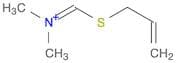 Methanaminium, N-methyl-N-[(2-propenylthio)methylene]-