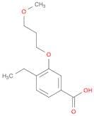 Benzoic acid,4-ethyl-3-(3-methoxypropoxy)-