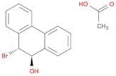 9-Phenanthrenol, 10-bromo-9,10-dihydro-, acetate, trans-
