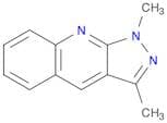 1H-Pyrazolo[3,4-b]quinoline, 1,3-dimethyl-