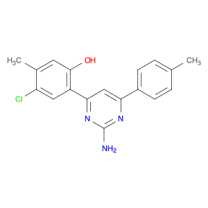 Phenol, 2-[2-amino-6-(4-methylphenyl)-4-pyrimidinyl]-4-chloro-5-methyl-