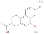 2-Phenanthrenecarboxylic acid, 1,2,3,4-tetrahydro-7,9-dimethoxy-