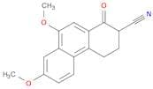 2-Phenanthrenecarbonitrile, 1,2,3,4-tetrahydro-7,9-dimethoxy-1-oxo-