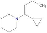 Piperidine, 1-(1-cyclopropylbutyl)-