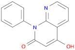 1,8-Naphthyridin-2(1H)-one, 4-hydroxy-1-phenyl-