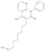 1,8-Naphthyridin-2(1H)-one, 4-hydroxy-3-(8-nonenyl)-1-phenyl-