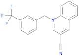 Quinolinium, 3-cyano-1-[[3-(trifluoromethyl)phenyl]methyl]-