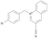 Quinolinium, 1-[(4-bromophenyl)methyl]-3-cyano-