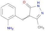 3H-Pyrazol-3-one, 4-[(2-aminophenyl)methylene]-2,4-dihydro-5-methyl-