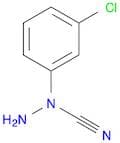 Hydrazinecarbonitrile, 1-(3-chlorophenyl)-