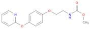 Carbamic acid, [2-[4-(2-pyridinyloxy)phenoxy]ethyl]-, methyl ester