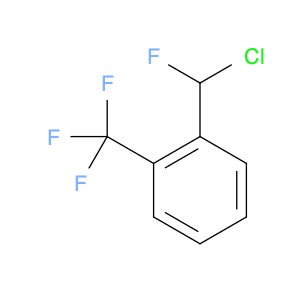 Benzene, 1-(chlorofluoromethyl)-2-(trifluoromethyl)-