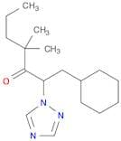 3-Heptanone, 1-cyclohexyl-4,4-dimethyl-2-(1H-1,2,4-triazol-1-yl)-