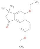1H-Benz[e]inden-1-one, 5,8-diethoxy-2,3-dihydro-3,3-dimethyl-