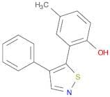 Phenol, 4-methyl-2-(4-phenyl-5-isothiazolyl)-