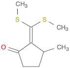 Cyclopentanone, 2-[bis(methylthio)methylene]-3-methyl-