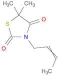 2,4-Thiazolidinedione, 3-(2-butenyl)-5,5-dimethyl-