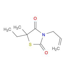 2,4-Thiazolidinedione, 5-ethyl-5-methyl-3-(2-propenyl)-