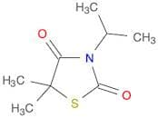 2,4-Thiazolidinedione, 5,5-dimethyl-3-(1-methylethyl)-