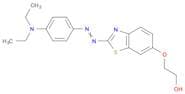 Ethanol, 2-[[2-[[4-(diethylamino)phenyl]azo]-6-benzothiazolyl]oxy]-