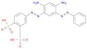 1,2-Benzenedisulfonic acid, 4-[[2,4-diamino-5-(phenylazo)phenyl]azo]-