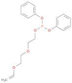 Phosphorous acid, 2-[2-(ethenyloxy)ethoxy]ethyl diphenyl ester