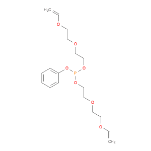 Phosphorous acid, bis[2-[2-(ethenyloxy)ethoxy]ethyl] phenyl ester