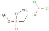 Phosphonic acid, [2-[(dichlorophosphino)oxy]ethyl]-, dimethyl ester