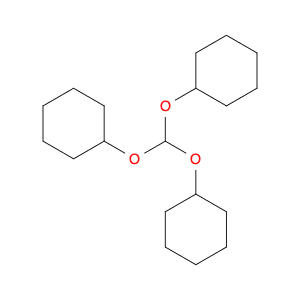 Cyclohexane, 1,1',1''-[methylidynetris(oxy)]tris-