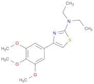 2-Thiazolamine, N,N-diethyl-4-(3,4,5-trimethoxyphenyl)-