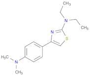 2-Thiazolamine, 4-[4-(dimethylamino)phenyl]-N,N-diethyl-