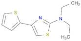 2-Thiazolamine, N,N-diethyl-4-(2-thienyl)-