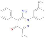 6-Amino-3-methyl-5-phenyl-1-(m-tolyl)pyridazin-4(1H)-one