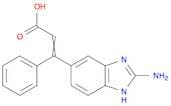 2-Propenoic acid, 3-(2-amino-1H-benzimidazol-5-yl)-3-phenyl-