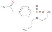 Benzenesulfonamide, 4-(2-oxopropyl)-N,N-dipropyl-