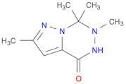 Pyrazolo[1,5-d][1,2,4]triazin-4(5H)-one, 6,7-dihydro-2,6,7,7-tetramethyl-