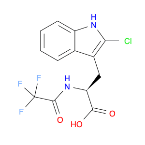 L-Tryptophan, 2-chloro-N-(trifluoroacetyl)-