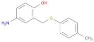 Phenol, 4-amino-2-[[(4-methylphenyl)thio]methyl]-