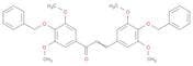 2-Propen-1-one, 1,3-bis[3,5-dimethoxy-4-(phenylmethoxy)phenyl]-