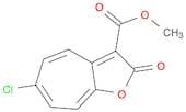 2H-Cyclohepta[b]furan-3-carboxylic acid, 6-chloro-2-oxo-, methyl ester