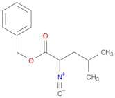 Pentanoic acid, 2-isocyano-4-methyl-, phenylmethyl ester