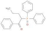 1-Pentanone, 2-(diphenylphosphinyl)-1-phenyl-