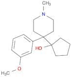 Cyclopentanol, 1-[4-(3-methoxyphenyl)-1-methyl-4-piperidinyl]-