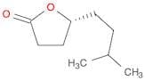 2(3H)-Furanone, dihydro-5-(3-methylbutyl)-, (R)-